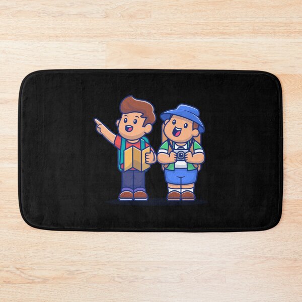 Item preview, Cute Tour Guide And Tourist designed and sold by LoziTech.