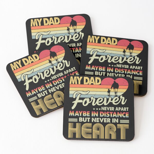 Item preview, Dad Forever Never Apart But Never In Heart designed and sold by LoziTech.