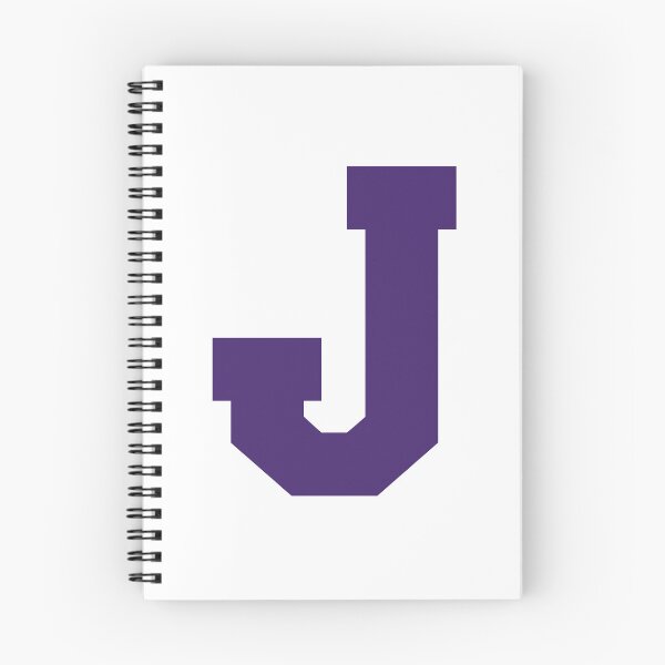 Item preview, Alphabet, Purple J, Sports letter J designed and sold by TheCultStuff.