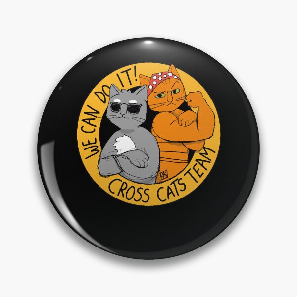 Item preview, Cross Cats team We can do it! designed and sold by Heather-Richard.