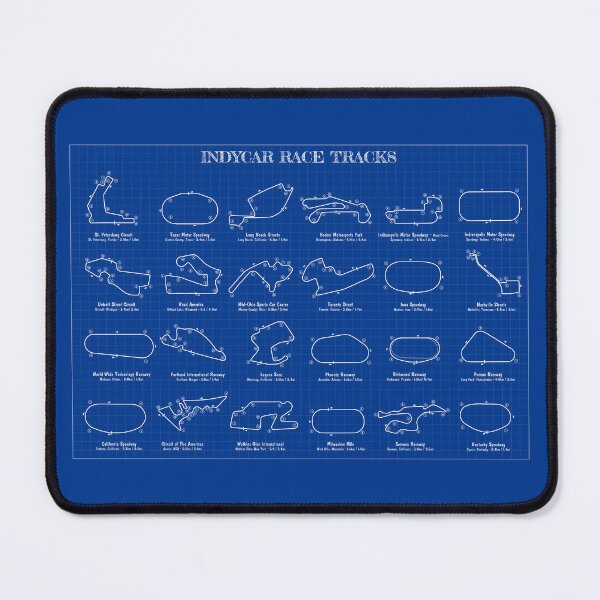 Aperçu de l'œuvre Indycar Race Tracks  (Bueprint Version) créée et vendue par BGALAXY.