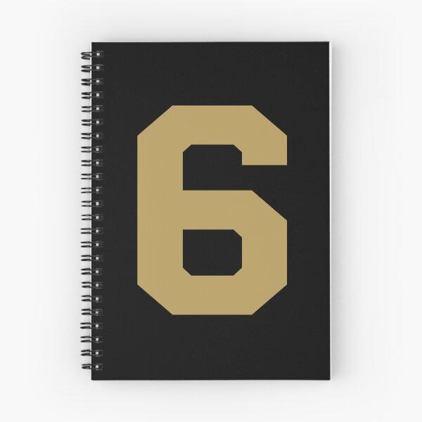 Item preview, Number 6, Gold six, Sports number 6 designed and sold by TheCultStuff.