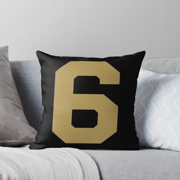 Item preview, Number 6, Gold six, Sports number 6 designed and sold by TheCultStuff.