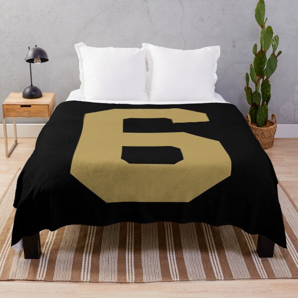 Item preview, Number 6, Gold six, Sports number 6 designed and sold by TheCultStuff.