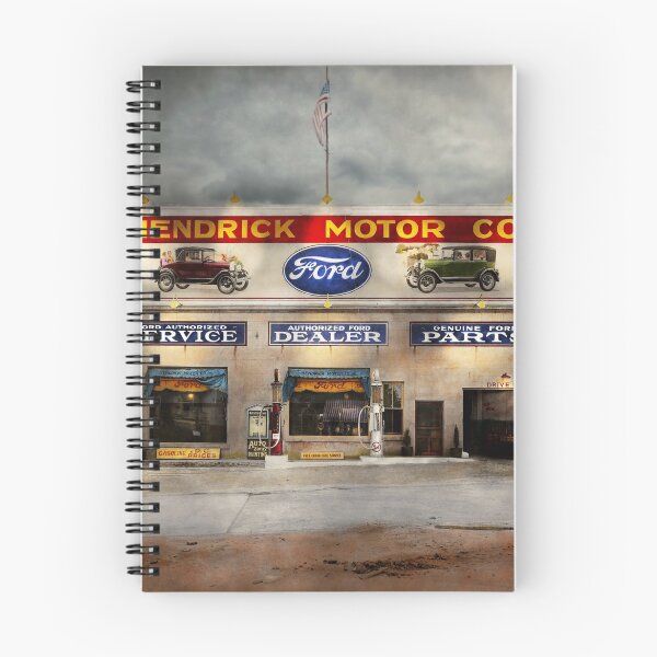 Item preview, Car - Garage - Hendricks Motor Co 1928 designed and sold by Mike Savad Photography.
