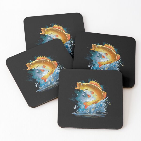 Item preview, Leaping Fish, Golden Fish designed and sold by DerSenat.