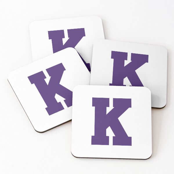 Item preview, Alphabet, Purple K, Sports letter K designed and sold by TheCultStuff.