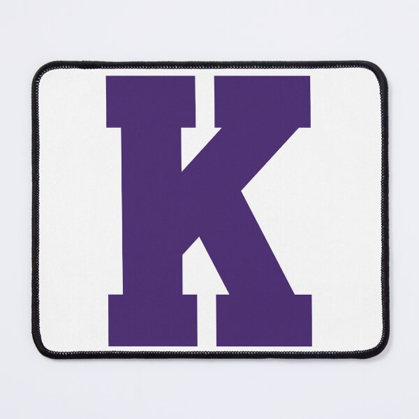 Item preview, Alphabet, Purple K, Sports letter K designed and sold by TheCultStuff.