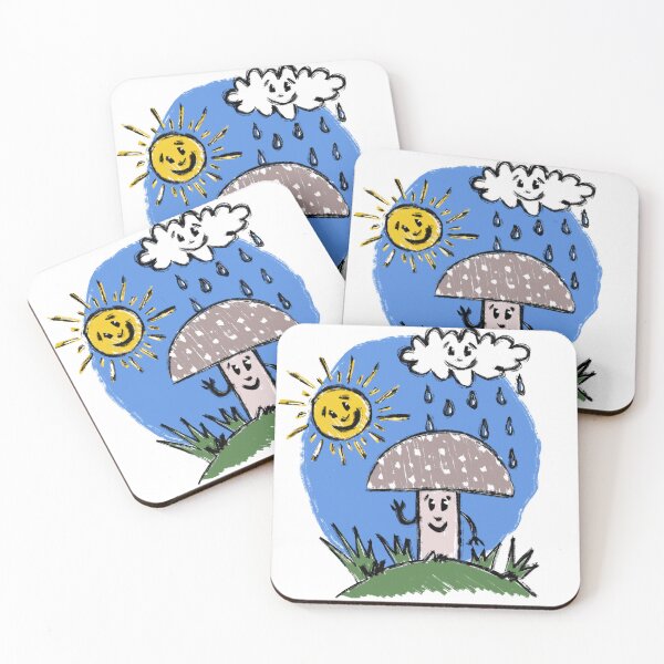 Item preview, Small Mushroom in the rainy sunshine. designed and sold by Roland Láris.