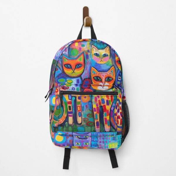 Item preview, Psychedelic cats designed and sold by Karin Zeller.