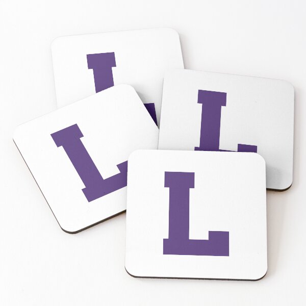 Item preview, Alphabet, Purple L, Sports letter L designed and sold by TheCultStuff.