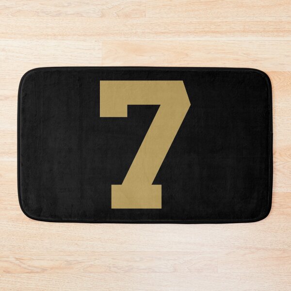 Item preview, Number 7, Gold seven, Sports number 7 designed and sold by TheCultStuff.