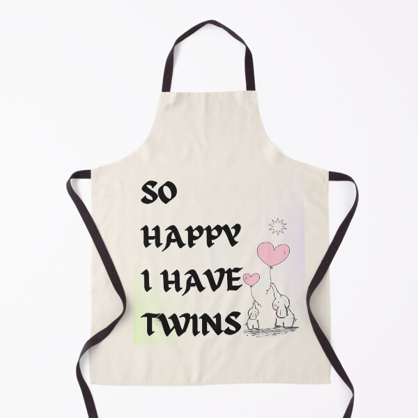 Item preview, So Happy I Have Twins-Pillows & Totes designed and sold by Merry Moon Store.