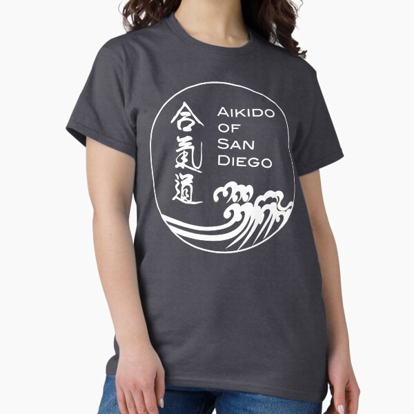 Aikido of San Diego - White Classic T-Shirt