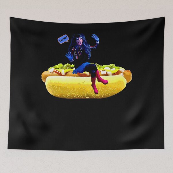 Item preview, Hot Dog Girl (Eat Me!) designed and sold by Heather-Richard.