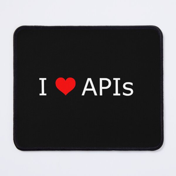 Item preview, I love APIs white designed and sold by JoanMoutinho.