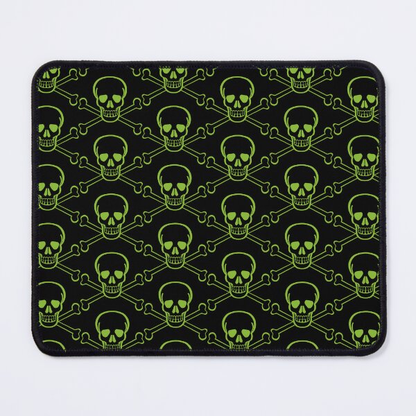 Item preview, Skull and Crossbones Dark Green Jolly Roger Pirate designed and sold by stuartsemporium.