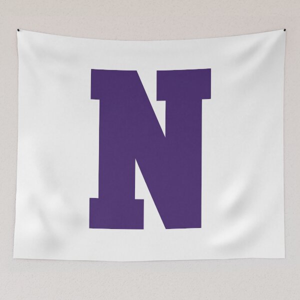 Item preview, Alphabet, Purple N, Sports letter N designed and sold by TheCultStuff.