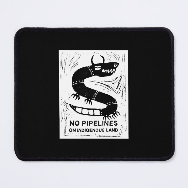 Item preview, No Pipelines! Indigenous People  Poster designed and sold by Joanroger446.