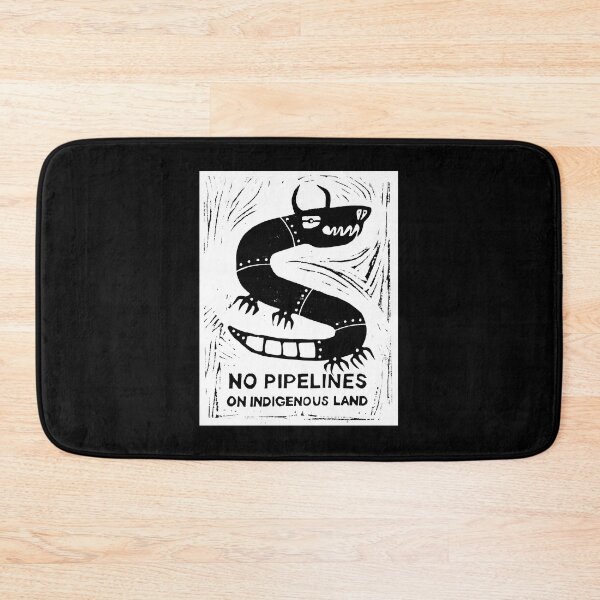 Item preview, No Pipelines! Indigenous People  Poster designed and sold by Joanroger446.