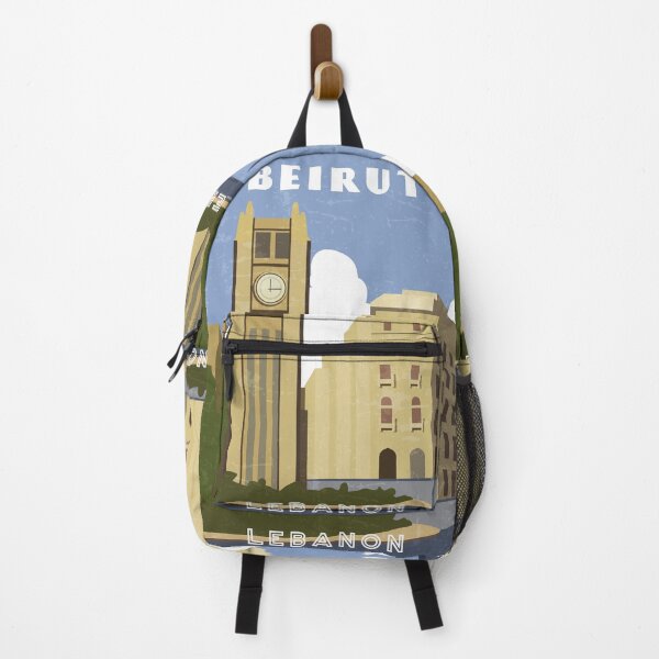 Item preview, Beirut, Lebanon - Retro travel minimalist poster designed and sold by GreekTavern1979.