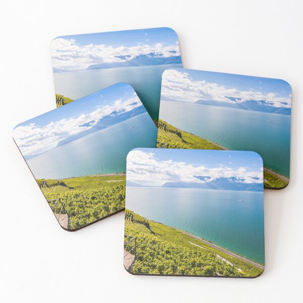 Item preview, Lavaux wine region on Lake Geneva in Switzerland designed and sold by dieterich.