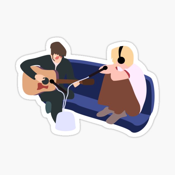 âThere Goes My Heroâ Sticker