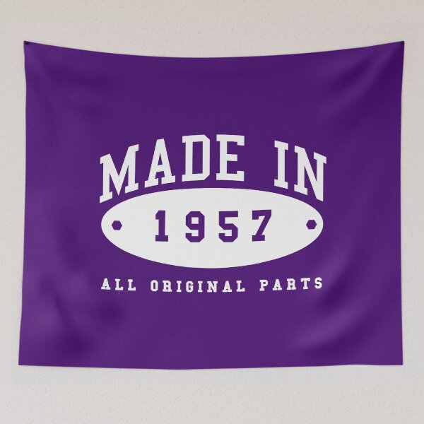 Item preview, Made in 1957 All Original Parts - Born in 1957 designed and sold by TofudoTodoi.
