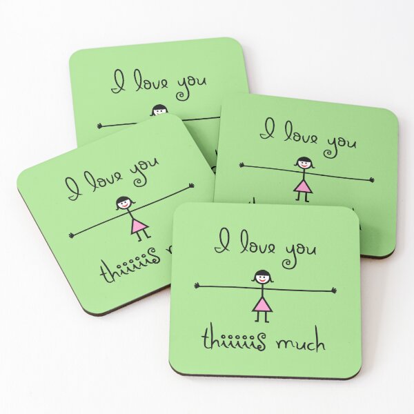 Item preview, I Love You This Much designed and sold by sweetfavor.