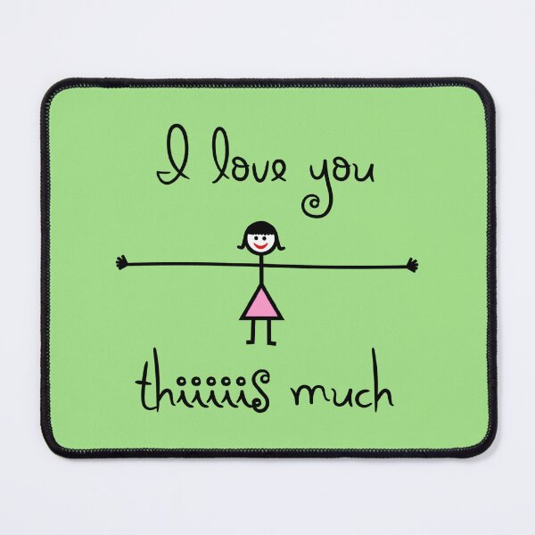 Item preview, I Love You This Much designed and sold by sweetfavor.