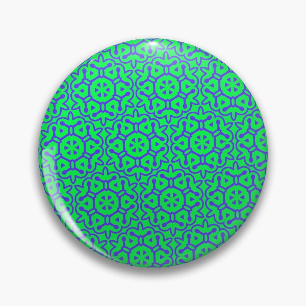 Item preview, Efecto Mandala Azul y Verde #1 designed and sold by Swirlify Apparel.