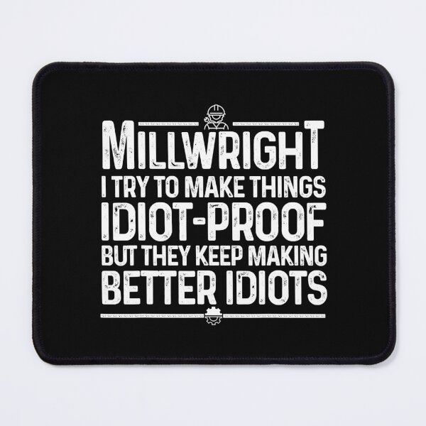 Item preview, Funny Millwright Art Men Dad Millwright Machinist Engineer designed and sold by TofudoTodoi.