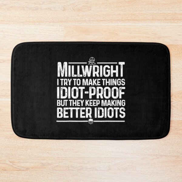 Item preview, Funny Millwright Art Men Dad Millwright Machinist Engineer designed and sold by TofudoTodoi.