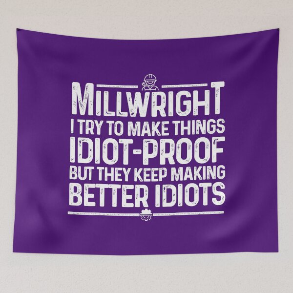 Item preview, Funny Millwright Art Men Dad Millwright Machinist Engineer designed and sold by TofudoTodoi.