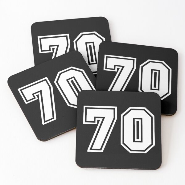 Item preview, Number 70 Sports Jersey Lucky Favorite Number designed and sold by TofudoTodoi.