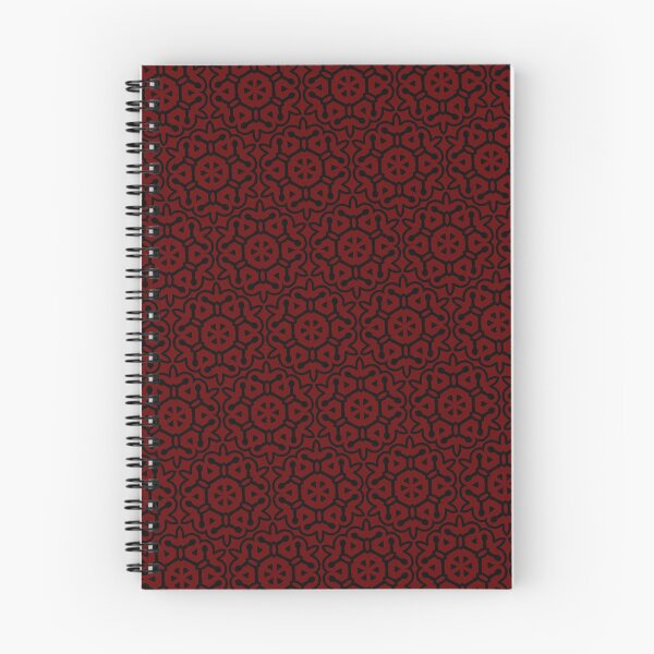 Item preview, Black and Velvet Red Mandala Effect #1 designed and sold by Swirlify Apparel.