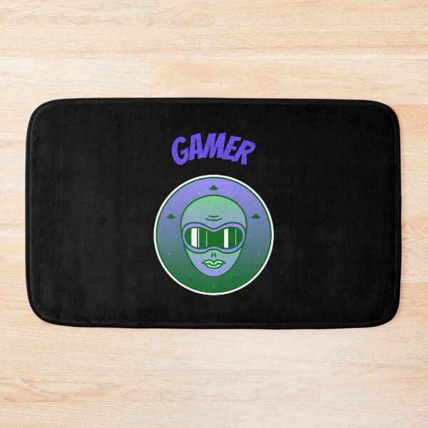 Item preview, Gamer with Retro Patch Alien designed and sold by PRIVARSHU.