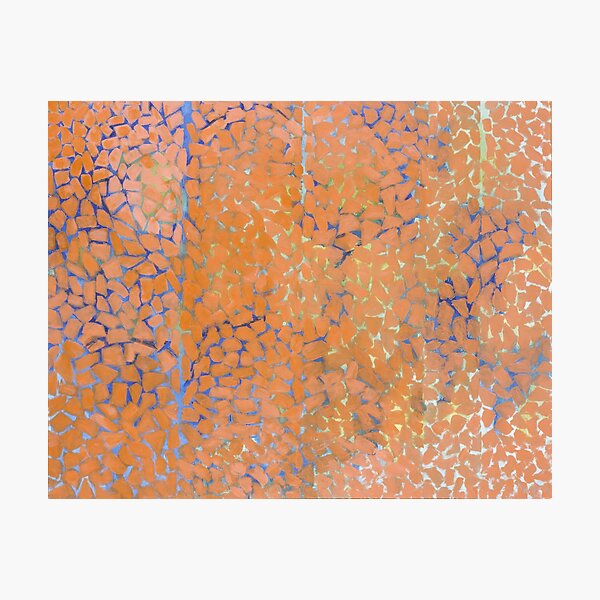 almas autumn leaves fluttering in the breeze Photographic Print