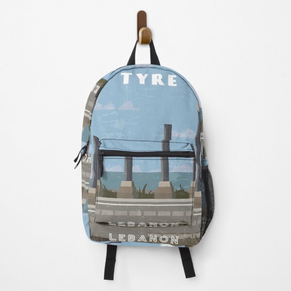 Item preview, Tyre, Lebanon - Retro travel minimalist poster designed and sold by GreekTavern1979.