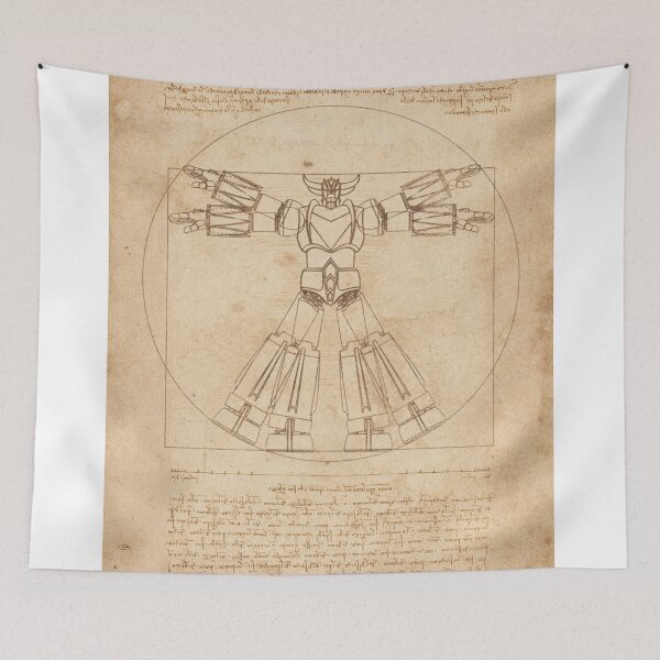Item preview, Vitruvian Grendizer designed and sold by Andrea Gatti Art.