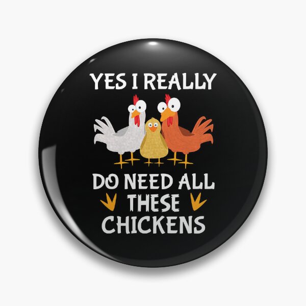 Item preview, Yes I Really Do Need All These Chickens Funny Farmer Farming designed and sold by davetmccall.