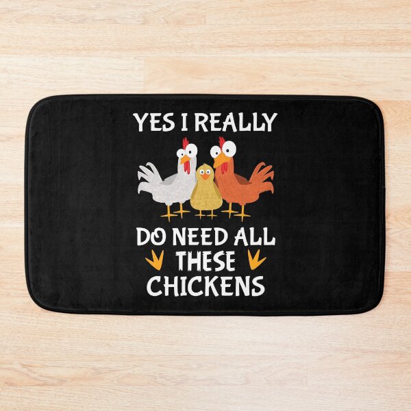 Item preview, Yes I Really Do Need All These Chickens Funny Farmer Farming designed and sold by davetmccall.