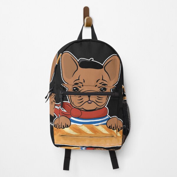 Item preview, Cute French Bulldog - France Baguette designed and sold by TheInkElephant.