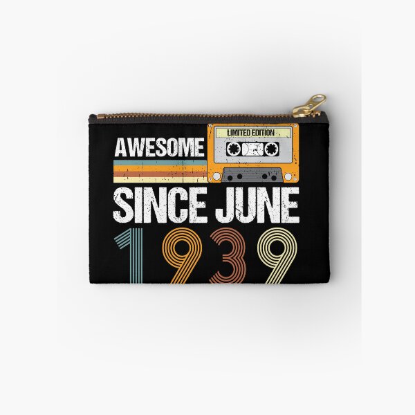 Item preview, Awesome Since June 1939 | vintage 1939 birthday | 83nd Birthday Gift  designed and sold by AMINE  ★★★★★.