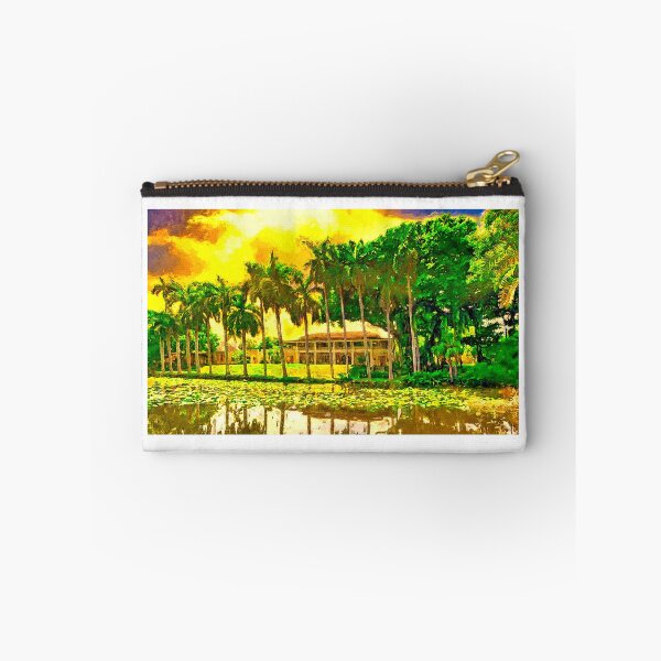 Item preview, Bonnet House Museum and Gardens in Fort Lauderdale, Florida, at sunset  designed and sold by NickoPrints.