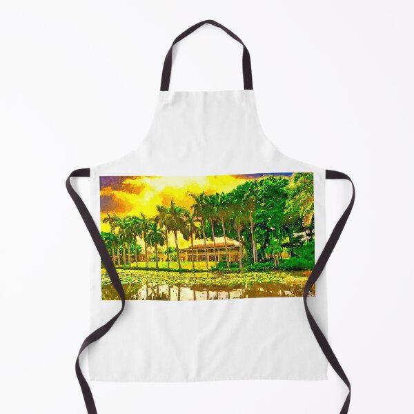Item preview, Bonnet House Museum and Gardens in Fort Lauderdale, Florida, at sunset  designed and sold by NickoPrints.