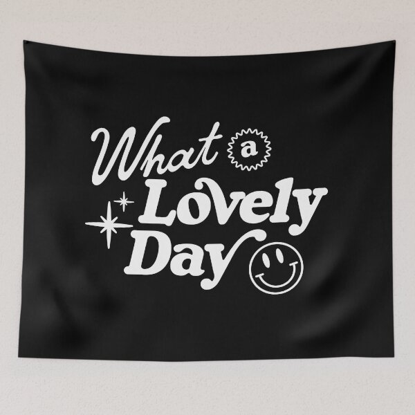 Item preview, What A Lovely Day, Viatge Black designed and sold by SKivinta.
