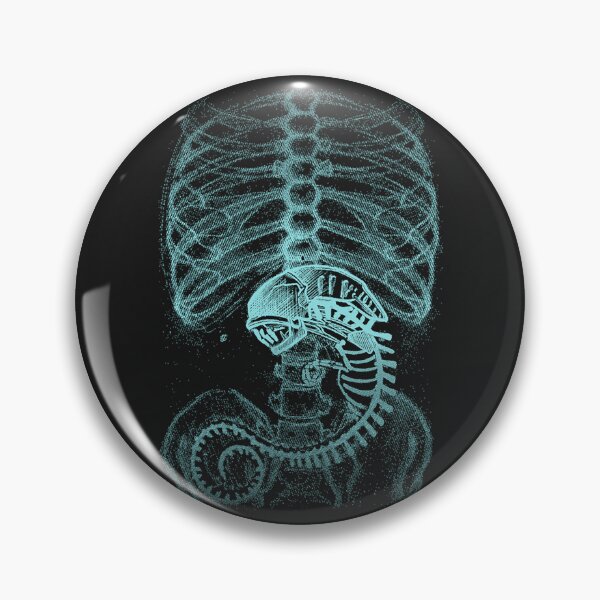 Item preview, Alien radiography, x ray classic t shirt designed and sold by nacolehue6562.