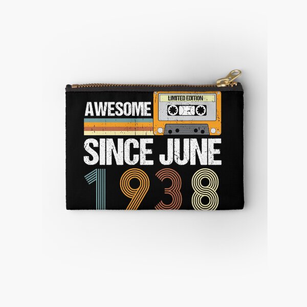 Item preview, Awesome Since June 1938 | Vintage 1938 Birthday | 84nd Birthday Gift  designed and sold by AMINE  ★★★★★.