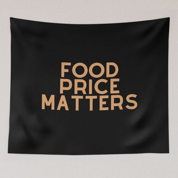 Item preview, Food Price Matters designed and sold by ProtonProject.